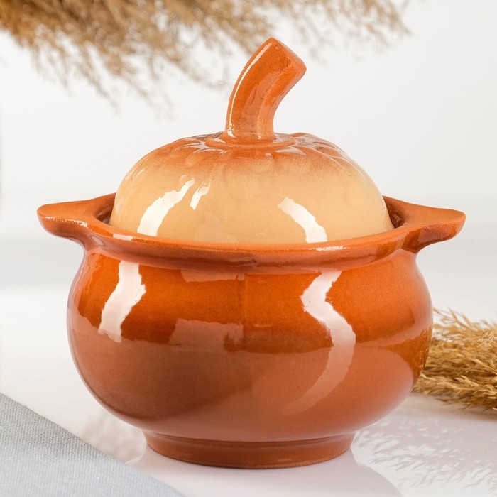 Горшок керамический для запекания  Горшок керамический для запекания "Луговой" 0,6л