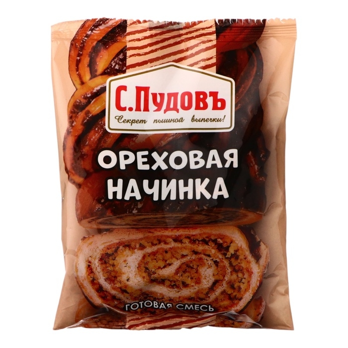 Ореховая начинка для выпечки "С.Пудовъ", 100 г