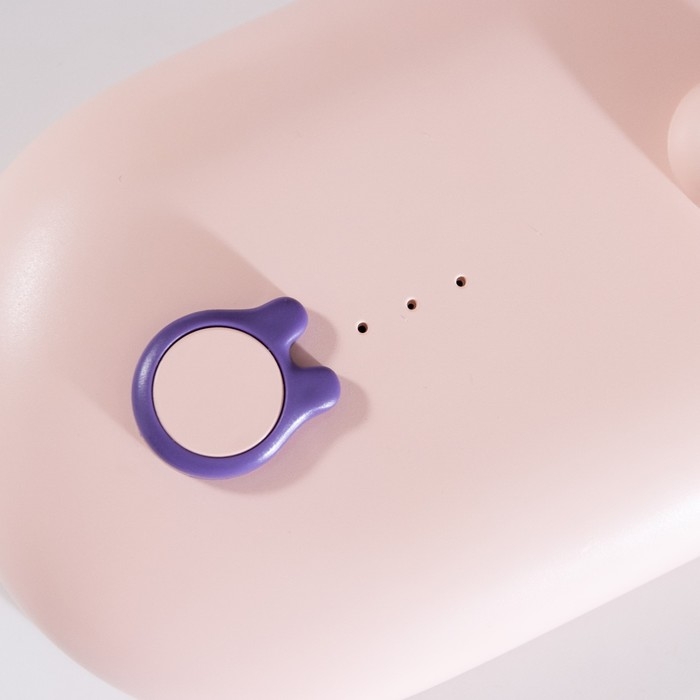 Лампа настольная  Лампа настольная "Мими" LED 3Вт диммер USB  розовый 8х12,5х32 см RISALUX