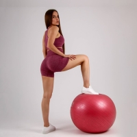 Топ женский спортивный пуш-ап, цвет розовый, SL Russian Brand, р-р S