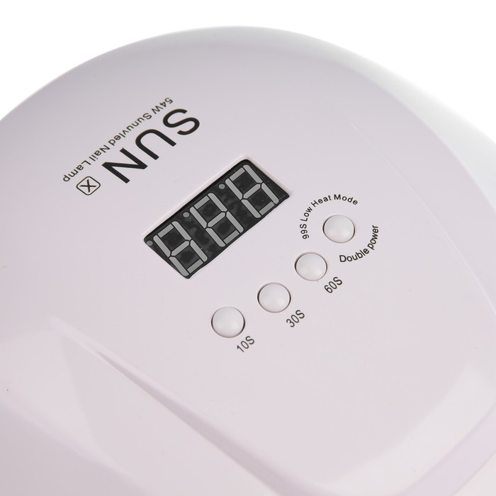 Лампа для гель-лака JessNail SUN X, UV/LED, 54 Вт, 36 таймер, таймер 10/30/60 сек, белая Лампа для гель-лака JessNail SUN X, UV/LED, 54 Вт, 36 таймер, таймер 10/30/60 сек, белая