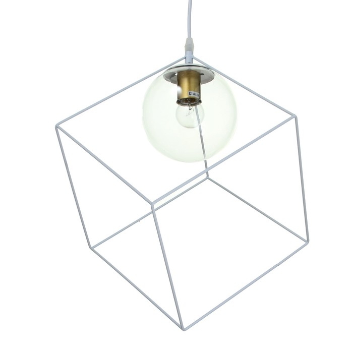 Светильник BayerLux 2467/1WT E27 40Вт белый 25х25х25-125 см