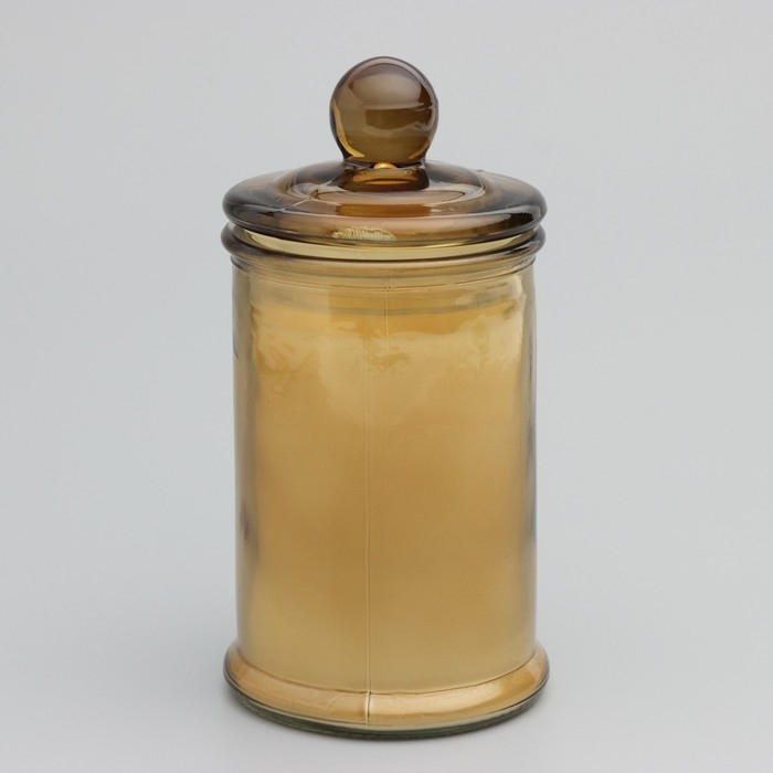 Свеча ароматическая в банке   Свеча ароматическая в банке  "Эвкалипт", 40ч, 95 гр, в коробке