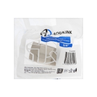 Клапан обратный АQUALINK, 3/4", внутренняя/внутренняя резьба, пластиковый сердечник