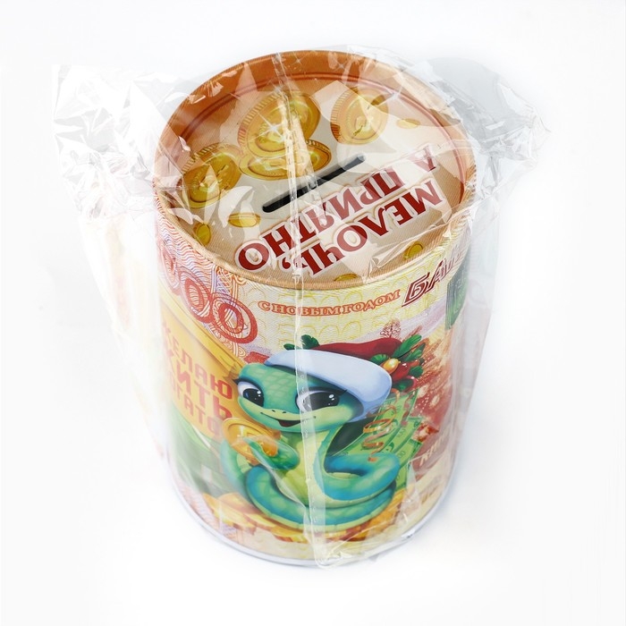 Копилка новогодний подарок «Новый год: Золотой резерв», 8 х 12 см. Копилка новогодний подарок «Новый год: Золотой резерв», 8 х 12 см.