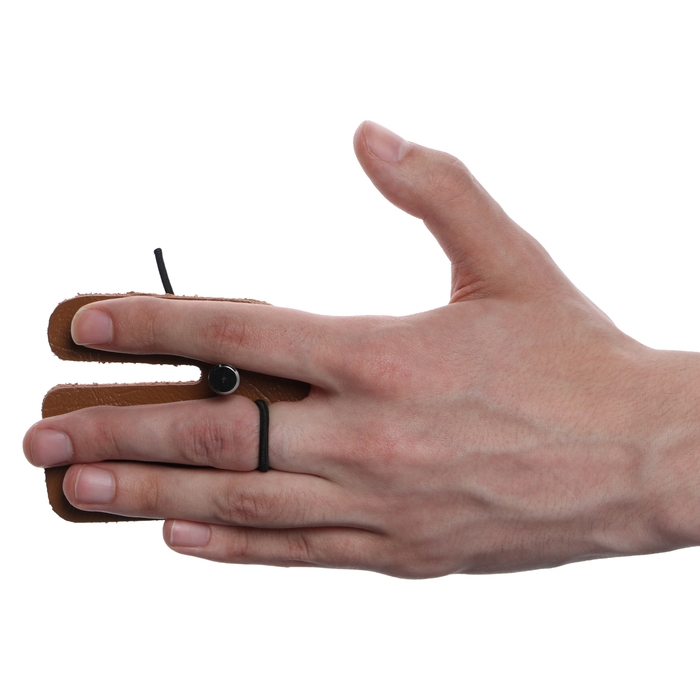 Напальчник для стрельбы из лука, натуральная кожа Напальчник для стрельбы из лука, натуральная кожа