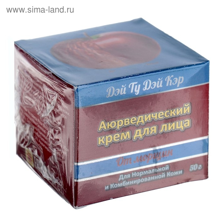 Крем для лица аюрведический Дэй ту Дэй Кэр От морщин, 50 г Крем для лица аюрведический Дэй ту Дэй Кэр От морщин, 50 г