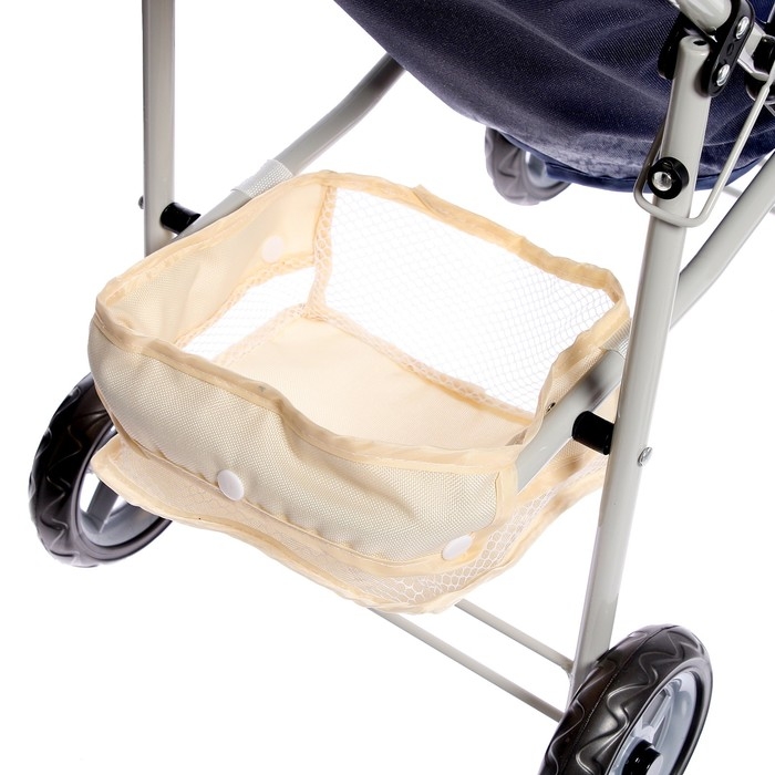 Коляска для кукол, металлический каркас, летняя Коляска для кукол, металлический каркас, летняя