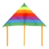 Воздушный змей Funny toys &laquo;Цветные полоски&raquo;, с леской