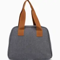 Термосумка на молнии 7 л, серая