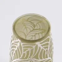 Ваза «Кармен» овал, h=23 см, стекло, бледно-зелёная Ваза «Кармен» овал, h=23 см, стекло, бледно-зелёная