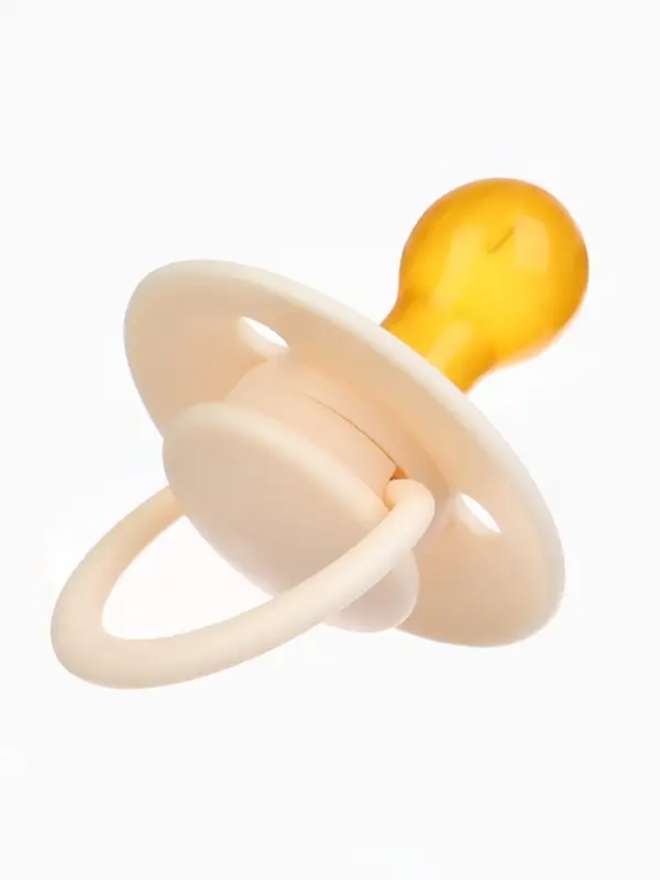 Соска - пустышка классическая, латекс, цв.айвори, в контейнере, от 6 мес., M&B Соска - пустышка классическая, латекс, цв.айвори, в контейнере, от 6 мес., M&B