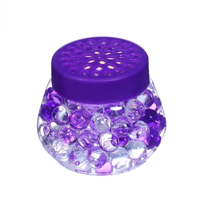 Арома-поглотитель запаха, гелевый, с ароматом лаванды, 100 г Арома-поглотитель запаха, гелевый, с ароматом лаванды, 100 г