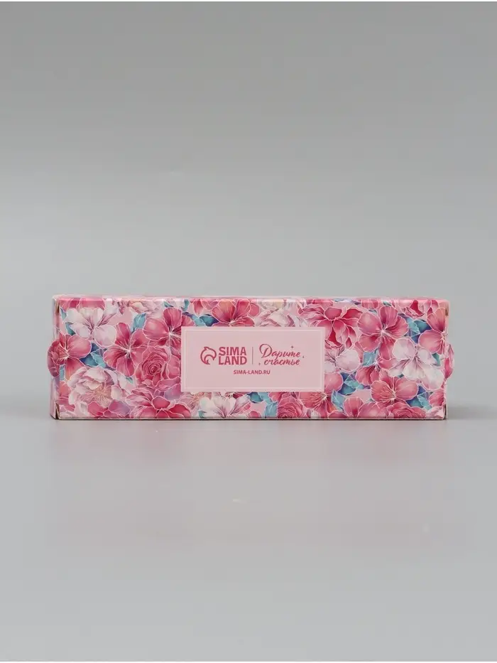 Коробка подарочная для макарун &laquo;Для тебя&raquo;, 18&times;5.5&times;5.5 см