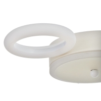 Люстра с ПДУ 2034/2 LED 66Вт белый 45х32х4,5 см BayerLux