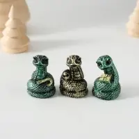 Фигурка полистоун &laquo;Змея&raquo;, 2&times;2&times;3.5 см, МИКС