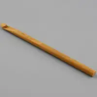 Крючок для вязания, бамбуковый, d=8 мм, 15 см