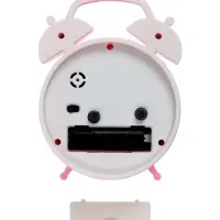 Часы-будильник настольные &laquo;Классика&raquo;, дискретный ход, 12&times;8.5 см, 1хАА, розовые