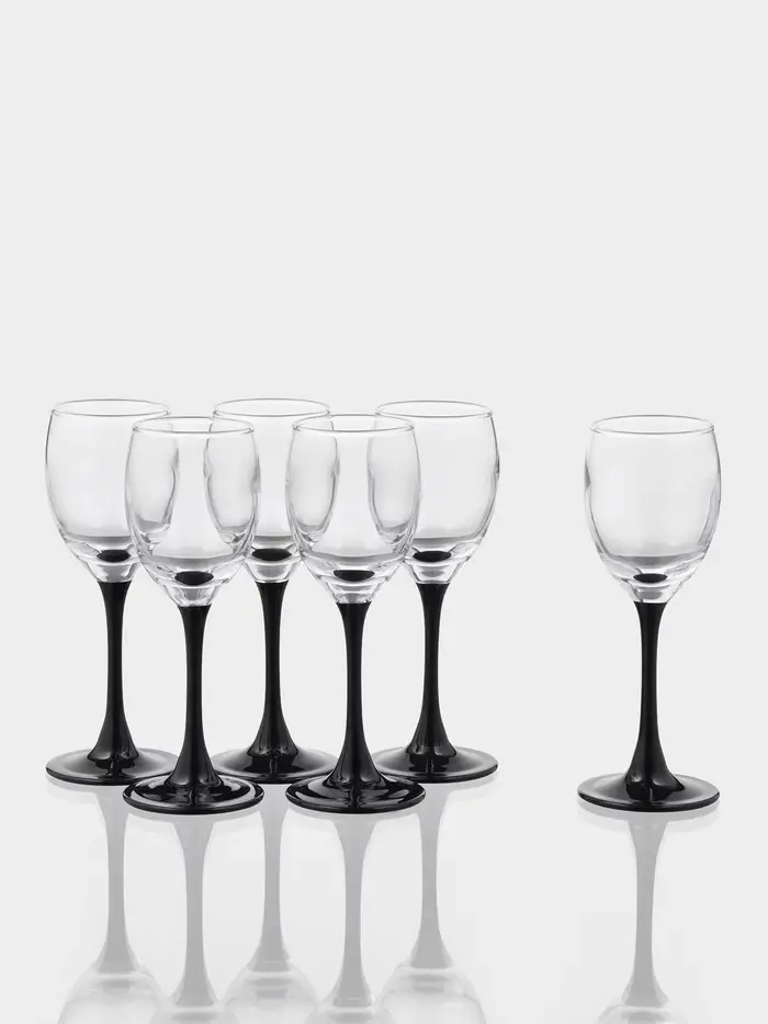 Рюмка стеклянная &laquo;Домино&raquo;, 65 мл, 6 шт.