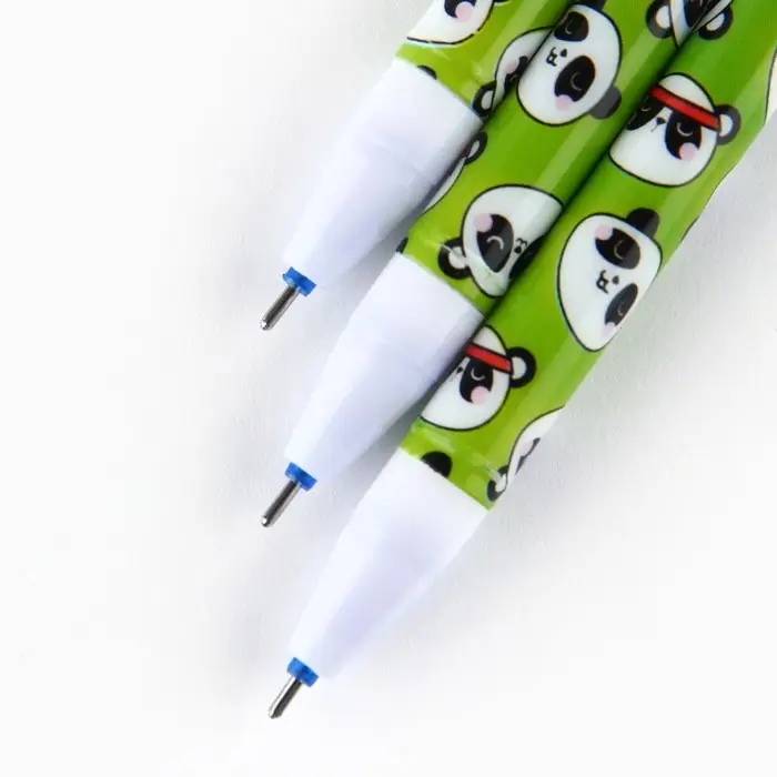 Ручка пиши стирай синяя паста 0,5 мм с колпачком «Панда» Ручка пиши стирай синяя паста 0,5 мм с колпачком «Панда»