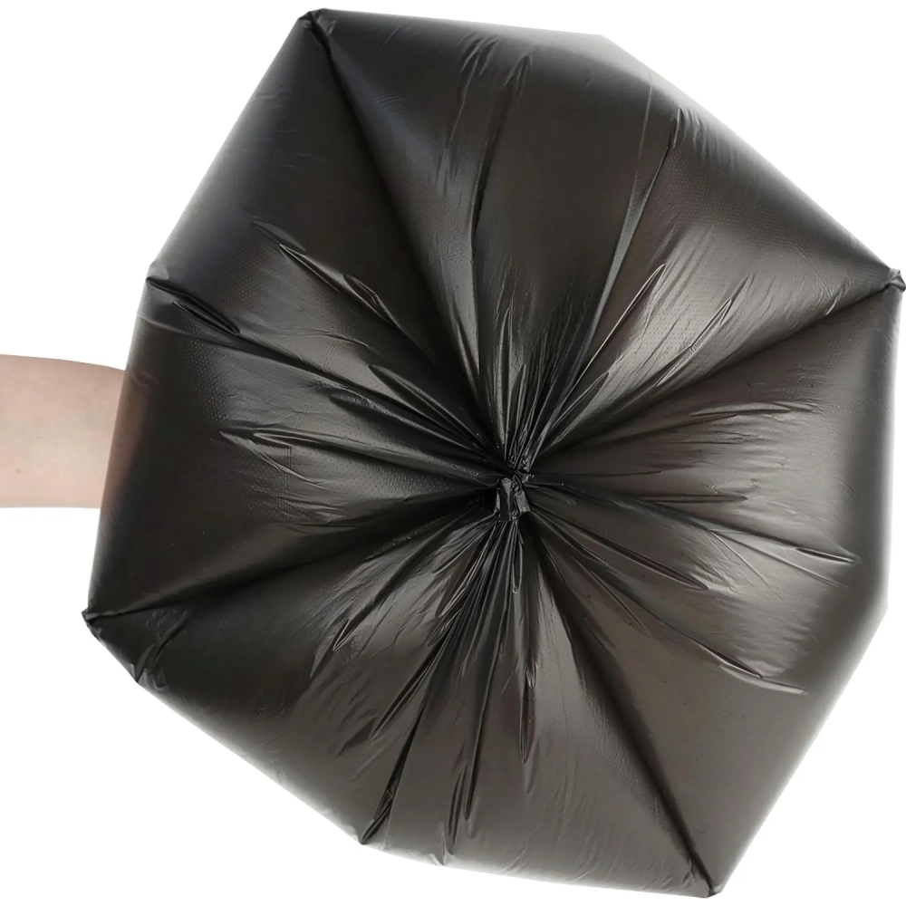 Мешки для мусора ПНД Элементари &nbsp;60л 15мкм 20шт/рул черный 60х80