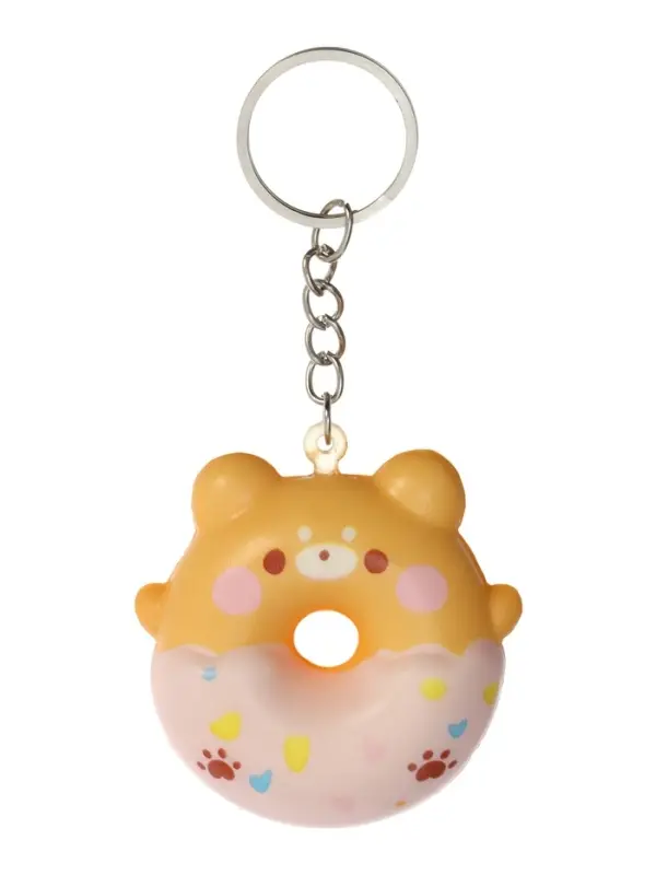 Сквиш - брелок детский &laquo;Зверята&raquo;, антистресс игрушка - мялка, МИКС