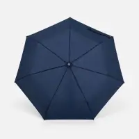Складной зонт Take It Duo, темно-синий