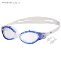 Очки для плавания ONLYTOP, беруши, МИКС