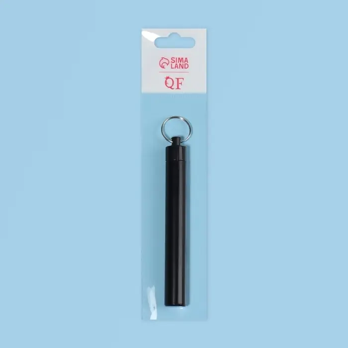 Набор для чистки ушей, 3 предмета, d=1.2&times;10 см, в футляре, чёрный