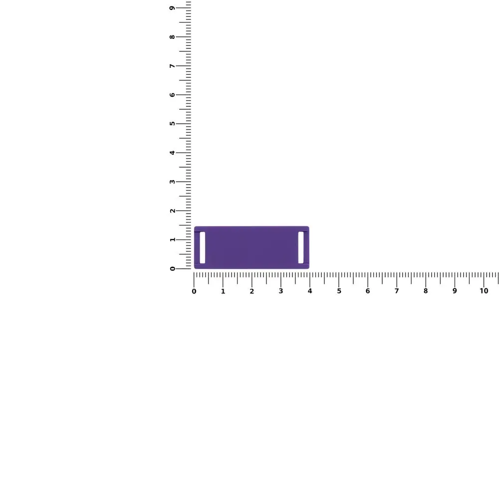 Лейбл из ПВХ Kova, фиолетовый