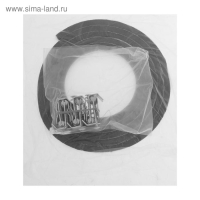 Мойка кухонная MIXLINE 532306, врезная, толщина 0.8 мм, 49х49х18 см, вып. 3 1/2", с сифоном