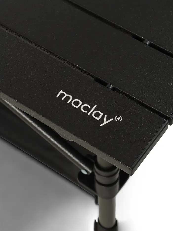 Стол туристический Maclay, 95&times;55&times;50/74 см, с органайзером, чёрный