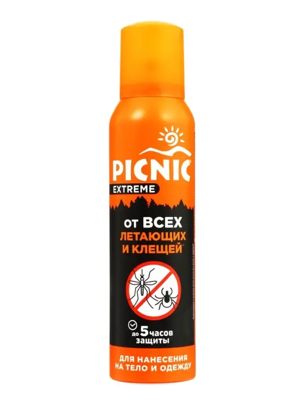 Аэрозоль репеллентный Picnic Extreme, 150 мл