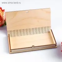 Конверт деревянный для денег «С Днём Рождения!»