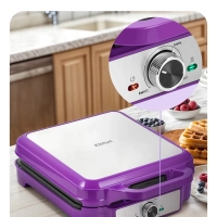 Вафельница для бельгийский вафель КТ-5604 - 1200 Вт