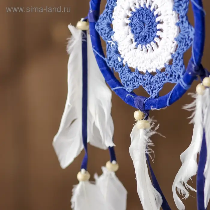 Ловец снов Ловец снов "Расслабленность" сине-белый 0,7х12х40 см