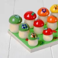 Счётный материал &laquo;Грибочки на полянке&raquo;, 15 шт.