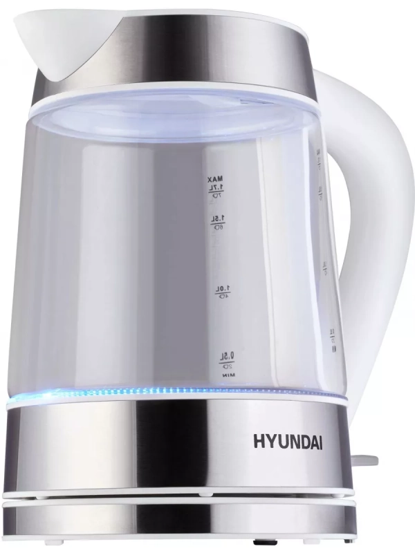 Чайник HYK-G3606 1,7л 2200Вт белый (стекло) Чайник HYK-G3606 1,7л 2200Вт белый (стекло)