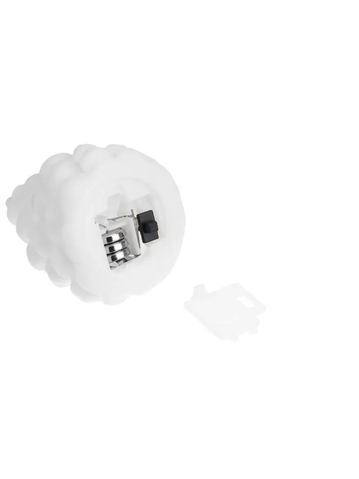 Светодиодная фигура &laquo;Ёлочка&raquo;, 7&times;5 см, от батареек 3хLR1130, свечение тёплое белое