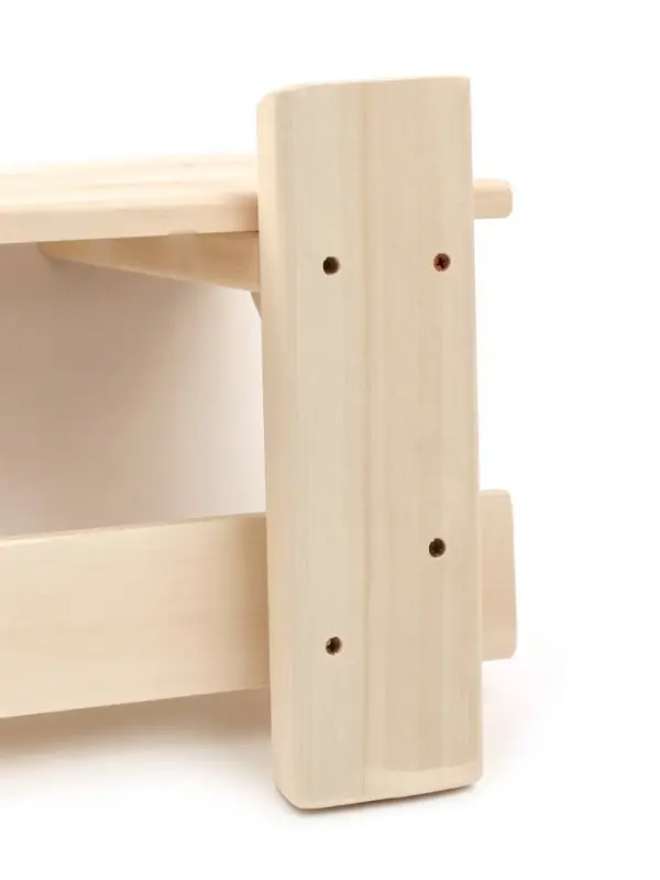 Полка - вешалка "Сосновская №1" 7 крючков 79х27х29 см