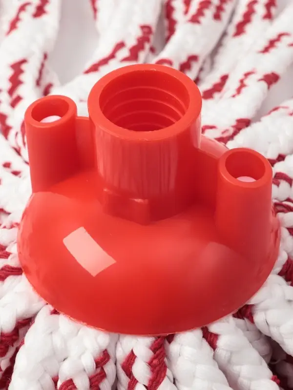 Насадка для швабры верёвочная Доляна, микрофибра, 30&times;7&times;6.5 см, цвет МИКС