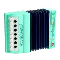 Музыкальная игрушка гармошка &laquo;Музыкальный взрыв&raquo;, 15 клавиш, МИКС