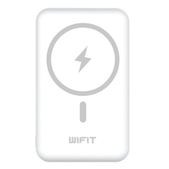 Внешний аккумулятор Wifit WIMAG Pro, 10000мАч, MagSafe, белый Внешний аккумулятор Wifit WIMAG Pro, 10000мАч, MagSafe, белый