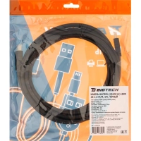 Кабель Bigtech (OAVDC14) HDMI 4K 2.0 M/M, 5м, чер