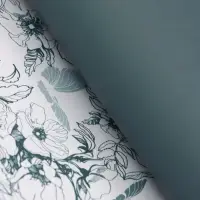 Пленка для цветов, &laquo;Романтичные моменты&raquo;, сине-серый, 57&times;57 см