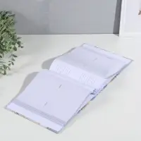 Фотоальбом на 200 фото 10х15 см "Бело-серый мрамор" бумажные листы 5х22х22 см