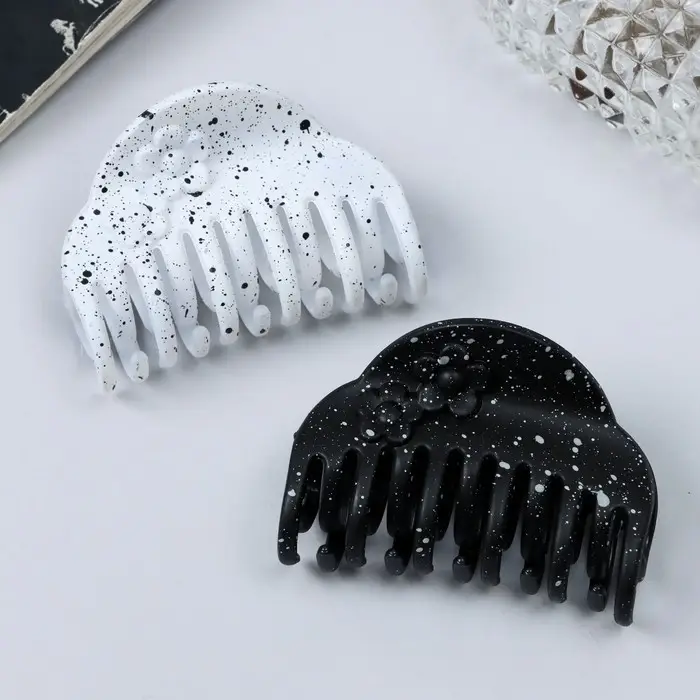 Крабик для волос «Флоранс», дуга цветок, 6.5 см, МИКС Крабик для волос «Флоранс», дуга цветок, 6.5 см, МИКС