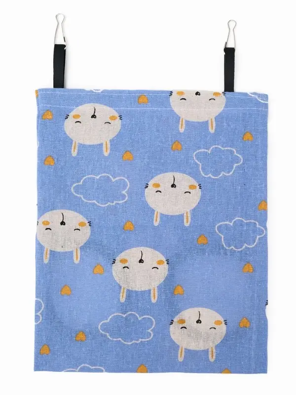 Сенник - кормушка для грызунов, подвесной, 29 х 25 см, синий