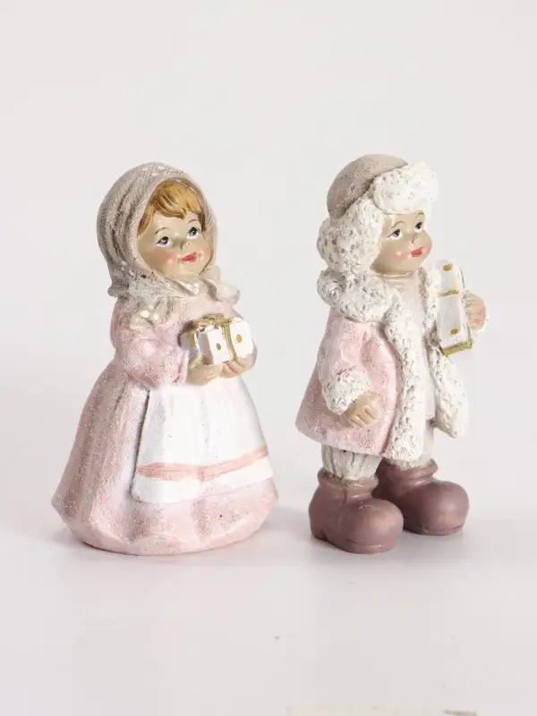Фигурка &laquo;Алёнушка и Иванушка&raquo;, набор 2 шт., 5&times;5&times;11 см
