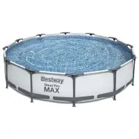 Бассейн каркасный Steel Pro MAX, 366&times;76 см, фильтр-насос, круглый, 56416 Bestway